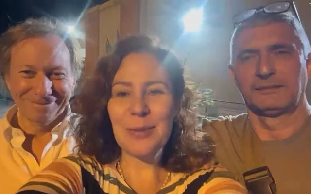 Advogado Pieremilio Sammarco, Carla Zambelli e seu marido, coronel Aginaldo - Foto: Reprodução