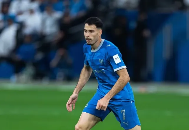 Gabriel Martinelli, em ação pelo Al-Hilal — Foto: Divulgação/Al-Hilal