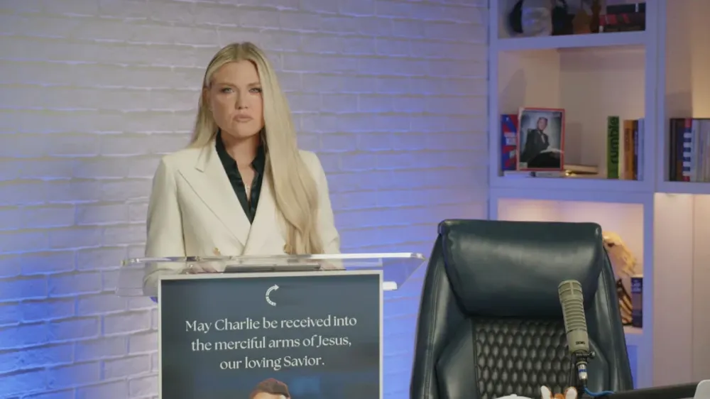 Viúva de Charlie Kirk faz primeiro pronunciamento após morte do marido