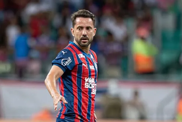 Everton Ribeiro, do Bahia, revela câncer de tireoide e cirurgia: 'Vamos vencer essa batalha'