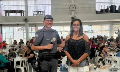 Polícia Militar promove palestra de prevenção e proteção para idosos em Itu