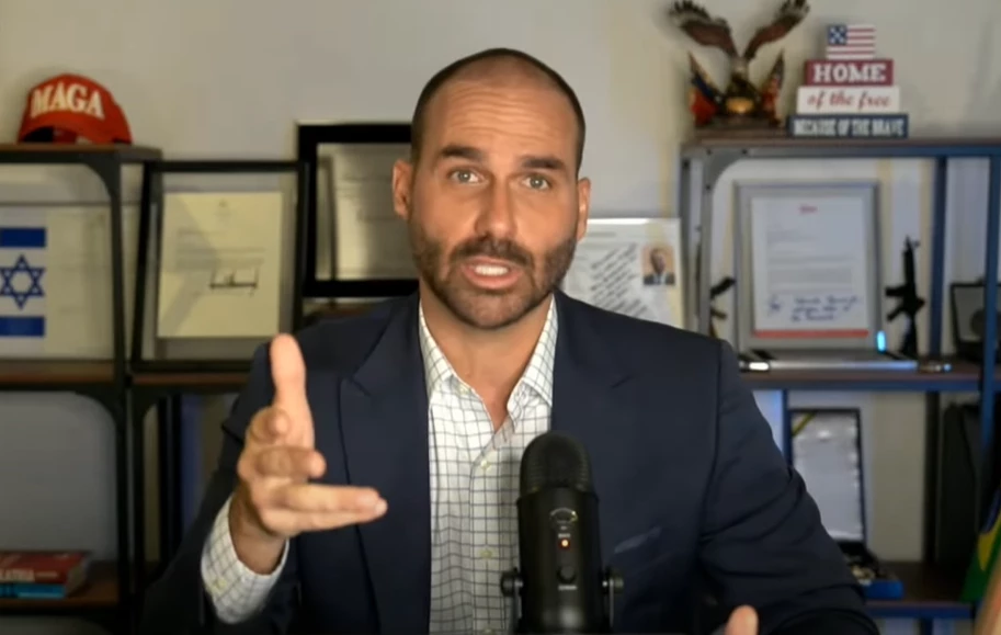 “Moraes e o delegado Fábio Shor merecem prisão”, diz Eduardo