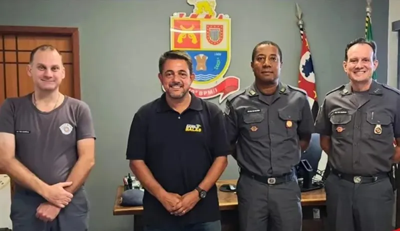 Deputado Danilo Balas visita o 50º Batalhão de Polícia Militar do Interior