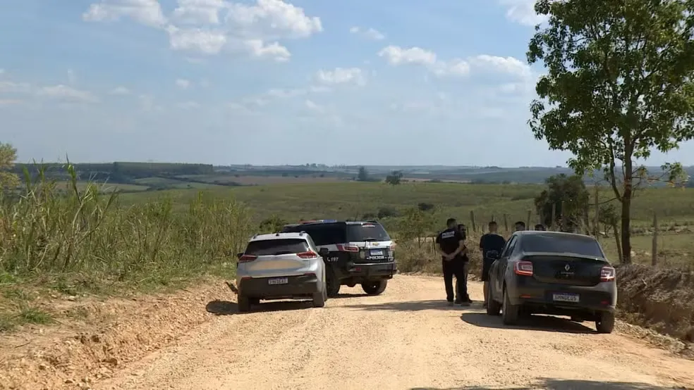 Corpo da criança foi encontrado na área rural de Monte Mor — Foto: Reprodução/EPTV