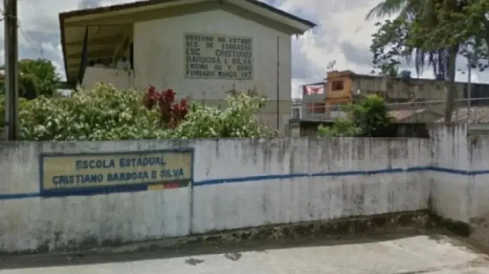 Escola de Referência em Ensino Fundamental e Médio (Erefem) Cristiano Barbosa e Silva Foto: Google Maps